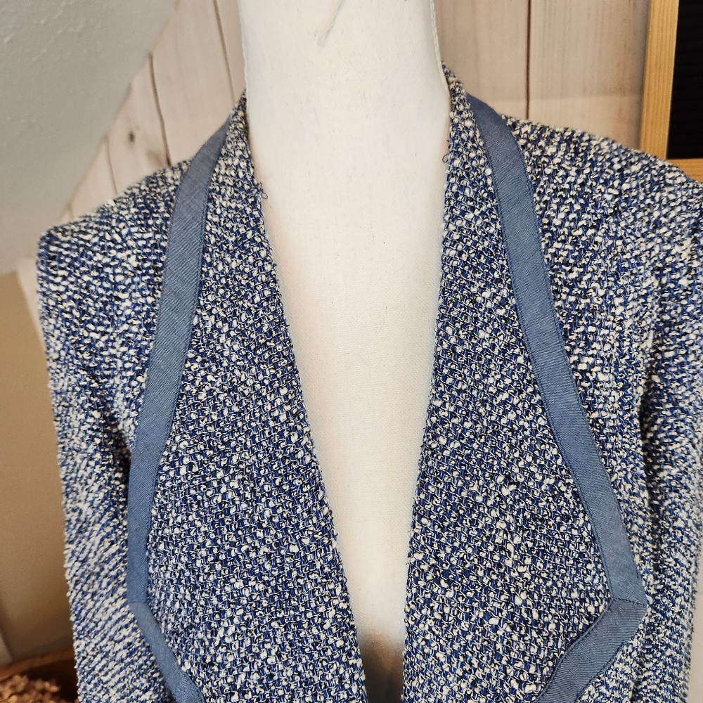 Talbots Blue Blazer Jacket - Picture 2 of 9
